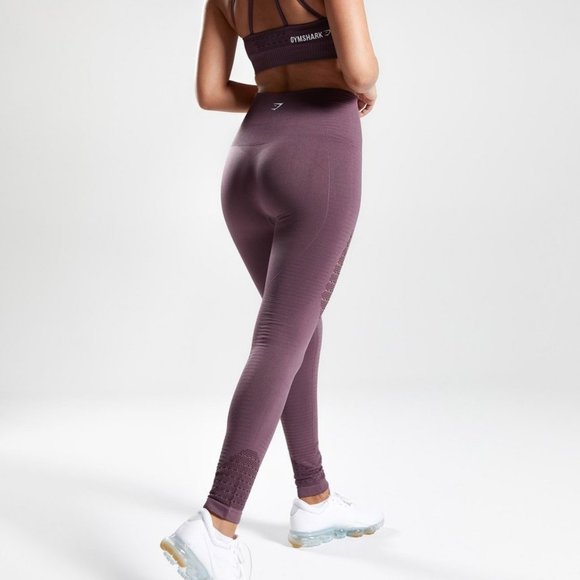 Gymshark Purple Seamless Energy Leggings - Picture 3 of 10